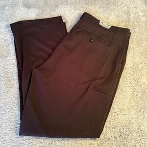 NWT Under Armour Men's Straight Golf Loose Fit Match Play Black Pants Size‎ 40R